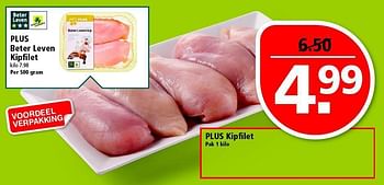 Aanbiedingen Plus kipfilet - Huismerk - Plus - Geldig van 03/08/2014 tot 09/08/2014 bij Plus