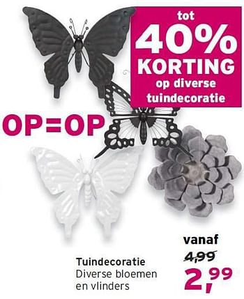 Aanbiedingen Tuindecoratie - Huismerk - Leen Bakker - Geldig van 03/08/2014 tot 16/08/2014 bij Leen Bakker