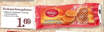 Aanbiedingen Krokante botergaletten - Belgix - Geldig van 04/08/2014 tot 09/08/2014 bij Lidl