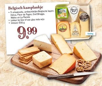 Aanbiedingen Belgisch kaasplankje - Huismerk - Lidl - Geldig van 04/08/2014 tot 09/08/2014 bij Lidl