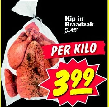 Aanbiedingen Kip in braadzak - Huismerk - Nettorama - Geldig van 04/08/2014 tot 10/08/2014 bij Nettorama