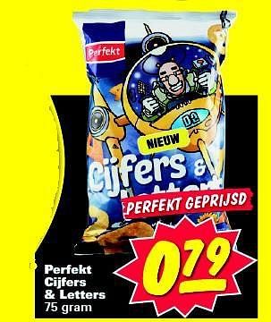 Aanbiedingen Perfekt cijfers + letters - Perfekt - Geldig van 04/08/2014 tot 10/08/2014 bij Nettorama