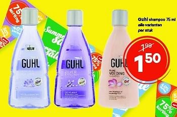 Aanbiedingen Guhl shampoo - Guhl - Geldig van 04/08/2014 tot 17/08/2014 bij Etos