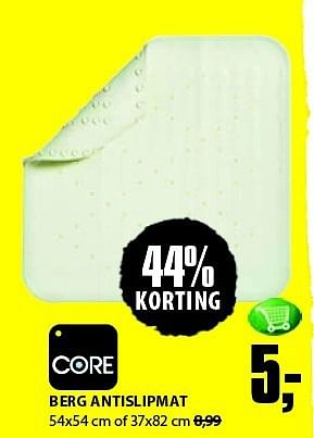 Aanbiedingen Berg antislipmat - Core - Geldig van 04/08/2014 tot 17/08/2014 bij Jysk