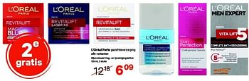 Aanbiedingen L`oréal paris gezichtsverzorging alle varianten - L'Oreal Paris - Geldig van 04/08/2014 tot 17/08/2014 bij Etos