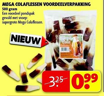 Aanbiedingen Mega colaflessen voordeelverpakking - Huismerk - Kruidvat - Geldig van 05/08/2014 tot 17/08/2014 bij Kruidvat