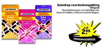 Aanbiedingen Autodrop voordeelverpakking - Autodrop - Geldig van 05/08/2014 tot 17/08/2014 bij Trekpleister