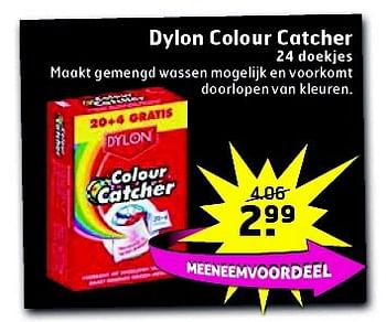 Aanbiedingen Dylon colour catcher - Dylon - Geldig van 05/08/2014 tot 17/08/2014 bij Trekpleister