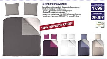Aanbiedingen Perkal dekbedovertrek - Huismerk - Aldi - Geldig van 06/08/2014 tot 12/08/2014 bij Aldi