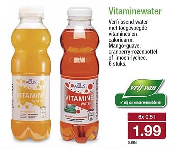 Aanbiedingen Vitaminewater - Top Aqua - Geldig van 06/08/2014 tot 12/08/2014 bij Aldi