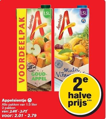 Aanbiedingen Appelsientje - Appelsientje - Geldig van 06/08/2014 tot 12/08/2014 bij Hoogvliet