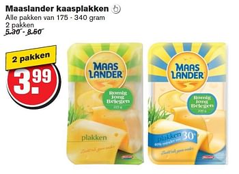 Aanbiedingen Maaslander kaasplakken - Maaslander - Geldig van 06/08/2014 tot 12/08/2014 bij Hoogvliet