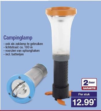 Aanbiedingen Campinglamp - Huismerk - Aldi - Geldig van 06/08/2014 tot 12/08/2014 bij Aldi