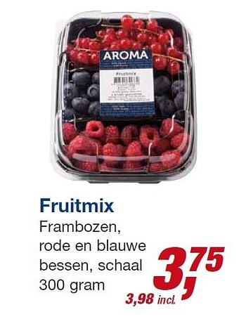 Aanbiedingen Fruitmix - Huismerk - Makro - Geldig van 06/08/2014 tot 19/08/2014 bij Makro