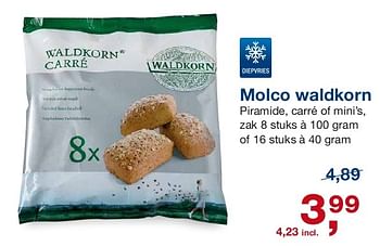 Aanbiedingen Molco waldkorn - Molco - Geldig van 06/08/2014 tot 26/08/2014 bij Makro