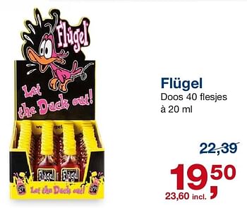 Aanbiedingen Flügel - Flügel - Geldig van 06/08/2014 tot 26/08/2014 bij Makro