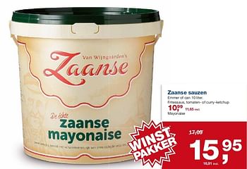 Aanbiedingen Zaanse sauzen - Zaanse Suas - Geldig van 06/08/2014 tot 26/08/2014 bij Makro