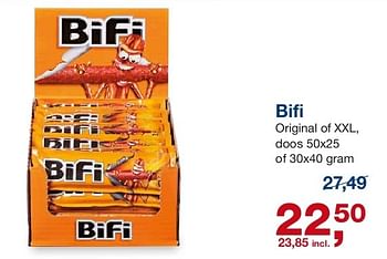 Aanbiedingen Bifi - Bifi - Geldig van 06/08/2014 tot 26/08/2014 bij Makro
