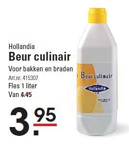 Aanbiedingen Beur culinair - Hollandia - Geldig van 07/08/2014 tot 25/08/2014 bij Sligro