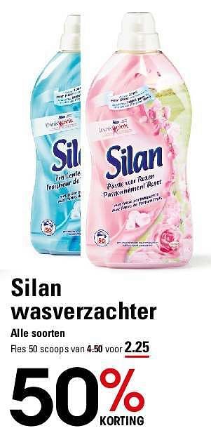 Aanbiedingen Silan wasverzachter - Silan - Geldig van 07/08/2014 tot 25/08/2014 bij Sligro