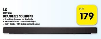 Aanbiedingen Lg draadloze soundbar nb2540 - LG - Geldig van 08/08/2014 tot 26/08/2014 bij Maxwell