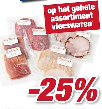 Aanbiedingen Op het gehele assortiment vleeswaren - Huismerk - Makro - Geldig van 09/08/2014 tot 10/08/2014 bij Makro