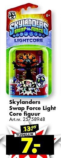 Aanbiedingen Skylanders swap force light core figuur - Activision - Geldig van 09/08/2014 tot 24/08/2014 bij Bart Smit