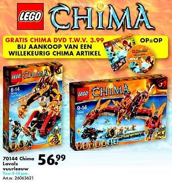 Aanbiedingen Chima 99 lavals vuurleeuw - Lego - Geldig van 09/08/2014 tot 24/08/2014 bij Bart Smit