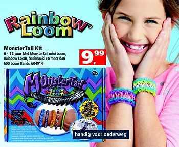 Aanbiedingen Monstertail kit - Rainbow - Geldig van 09/08/2014 tot 14/09/2014 bij Intertoys