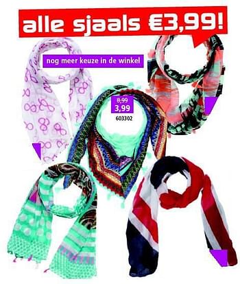 Aanbiedingen Alle sjaals - Huismerk - Intertoys - Geldig van 09/08/2014 tot 14/09/2014 bij Intertoys