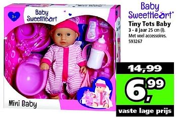 Aanbiedingen Tiny tots baby - Huismerk - Intertoys - Geldig van 09/08/2014 tot 14/09/2014 bij Intertoys
