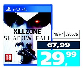 Aanbiedingen Killzone shadow faff - Sony Computer Entertainment Europe - Geldig van 09/08/2014 tot 14/09/2014 bij Intertoys