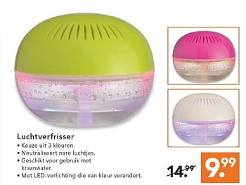 Aanbiedingen Luchtverfrisser - Huismerk - Blokker - Geldig van 09/08/2014 tot 17/09/2014 bij Blokker