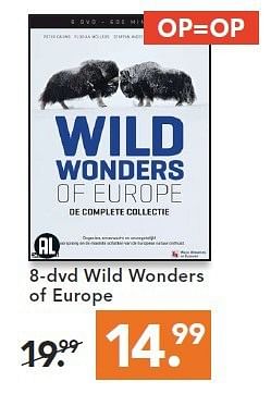 Aanbiedingen 8-dvd wild wonders of europe - Huismerk - Blokker - Geldig van 09/08/2014 tot 17/09/2014 bij Blokker