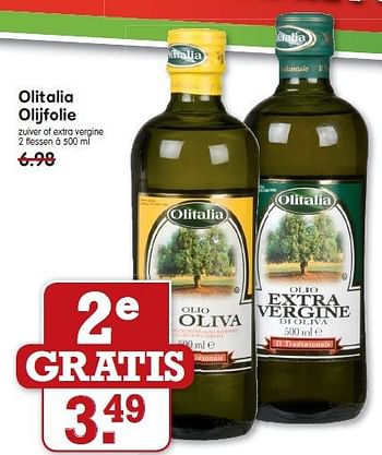 Aanbiedingen Olitalia olijfolie - Olitalia - Geldig van 10/08/2014 tot 16/08/2014 bij Em-té