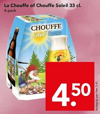 Aanbiedingen La chouffe of chouffe soleil - La Chouffe - Geldig van 10/08/2014 tot 16/08/2014 bij Deen Supermarkten