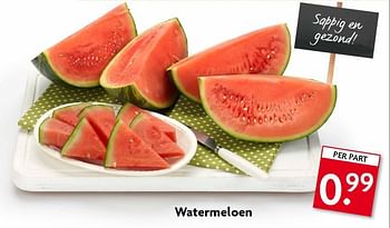 Aanbiedingen Watermeloen - Huismerk - Deka Markt - Geldig van 10/08/2014 tot 16/08/2014 bij Deka Markt