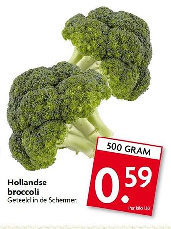 Aanbiedingen Hollandse broccoli - Huismerk - Deka Markt - Geldig van 10/08/2014 tot 16/08/2014 bij Deka Markt