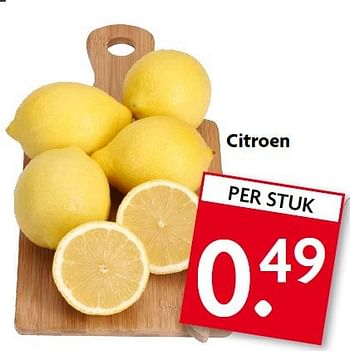 Aanbiedingen Citroen - Huismerk - Deka Markt - Geldig van 10/08/2014 tot 16/08/2014 bij Deka Markt