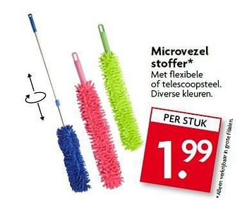 Aanbiedingen Microvezel stoffer - Huismerk - Deka Markt - Geldig van 10/08/2014 tot 16/08/2014 bij Deka Markt