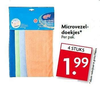 Aanbiedingen Microvezeldoekjes - Multy - Geldig van 10/08/2014 tot 16/08/2014 bij Deka Markt