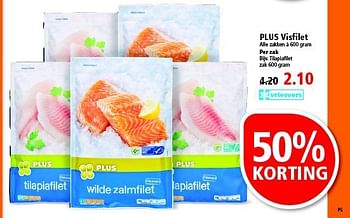 Aanbiedingen Plus visfilet - Huismerk - Plus - Geldig van 10/08/2014 tot 16/08/2014 bij Plus