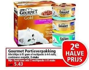 Aanbiedingen Gourmet portieverpakking - Gourmet - Geldig van 10/08/2014 tot 16/08/2014 bij Plus