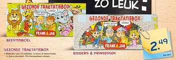 Aanbiedingen Gezonde traktatiebox - Frank &amp; Jan - Geldig van 11/08/2014 tot 17/08/2014 bij Lidl