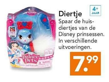 Aanbiedingen Diertje - Disney Princess - Geldig van 11/08/2014 tot 20/08/2014 bij Blokker