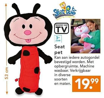 Aanbiedingen Seat pet - Seat Pets - Geldig van 11/08/2014 tot 20/08/2014 bij Blokker