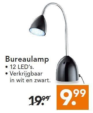 Aanbiedingen Bureaulamp - Huismerk - Blokker - Geldig van 11/08/2014 tot 20/08/2014 bij Blokker
