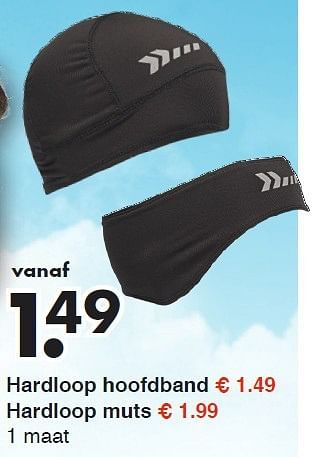 Aanbiedingen Hardloop hoofdband - Huismerk - Wibra - Geldig van 11/08/2014 tot 23/08/2014 bij Wibra