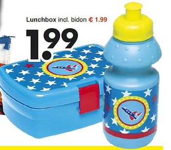 Aanbiedingen Lunchbox - Huismerk - Wibra - Geldig van 11/08/2014 tot 23/08/2014 bij Wibra