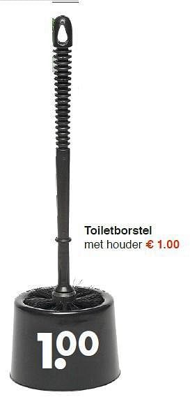 Aanbiedingen Toiletborstel - Huismerk - Wibra - Geldig van 11/08/2014 tot 23/08/2014 bij Wibra